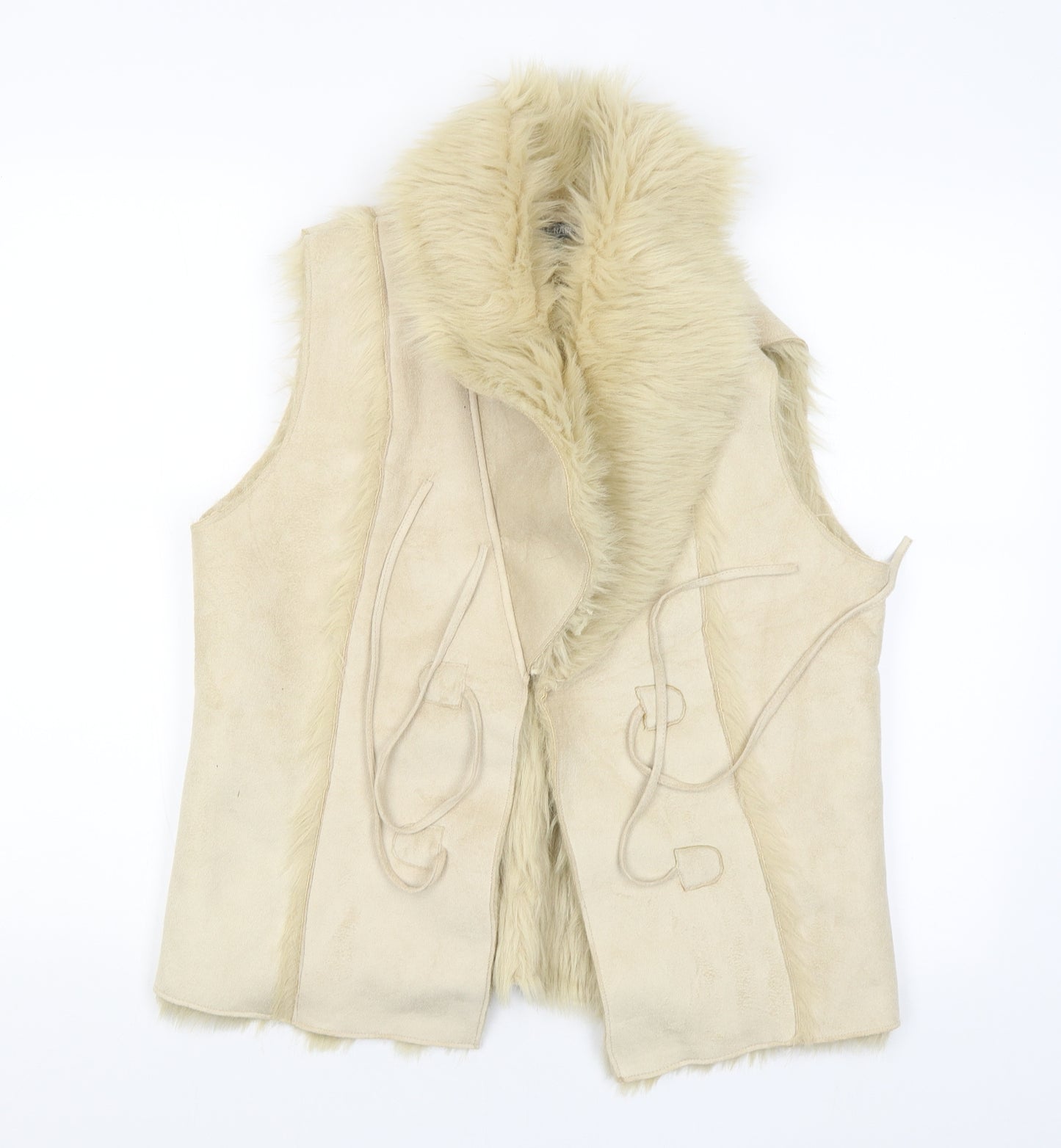 Purple Rain Womens Beige   Jacket  Size L