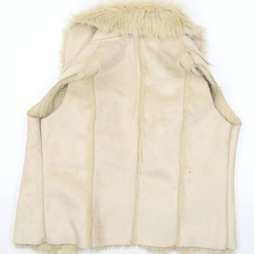 Purple Rain Womens Beige   Jacket  Size L