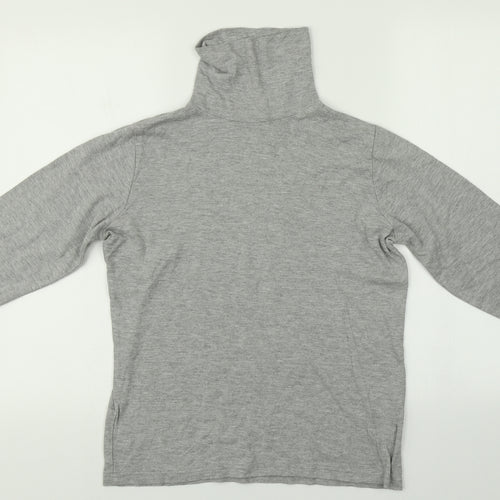 isle Womens Grey   Pullover Sweatshirt Size S