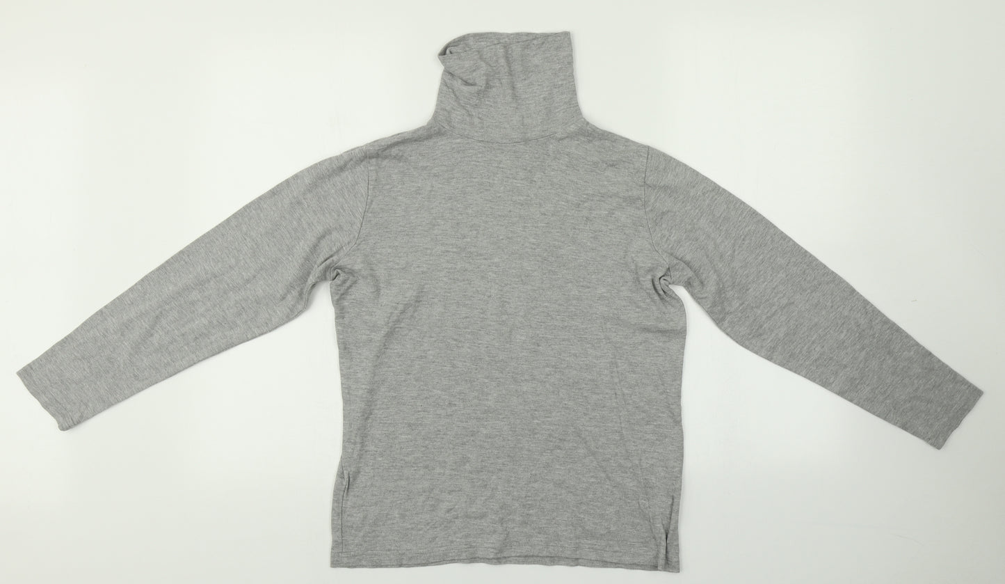 isle Womens Grey   Pullover Sweatshirt Size S