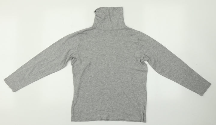 isle Womens Grey   Pullover Sweatshirt Size S