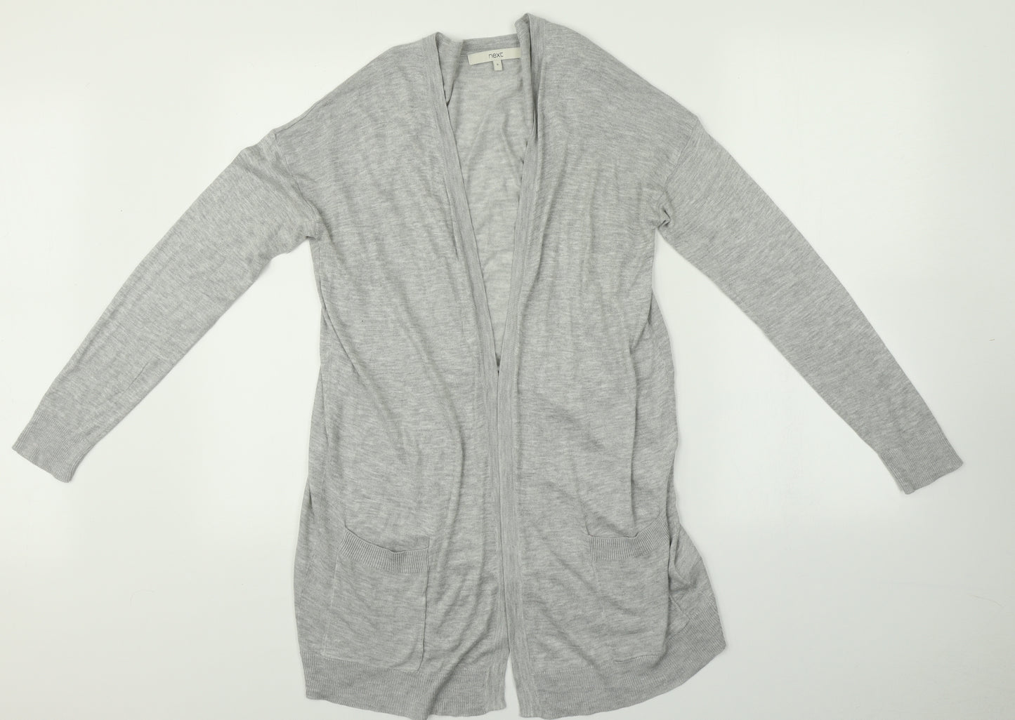NEXT Womens Grey   Cardigan Jumper Size 8