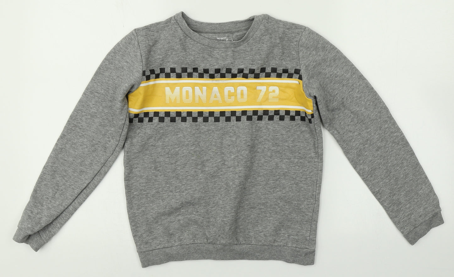 Pep & Co Boys Grey   Pullover Sweatshirt Size 8-9 Years