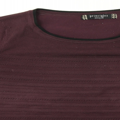 Principles Womens Purple   Pullover Jumper Size 14
