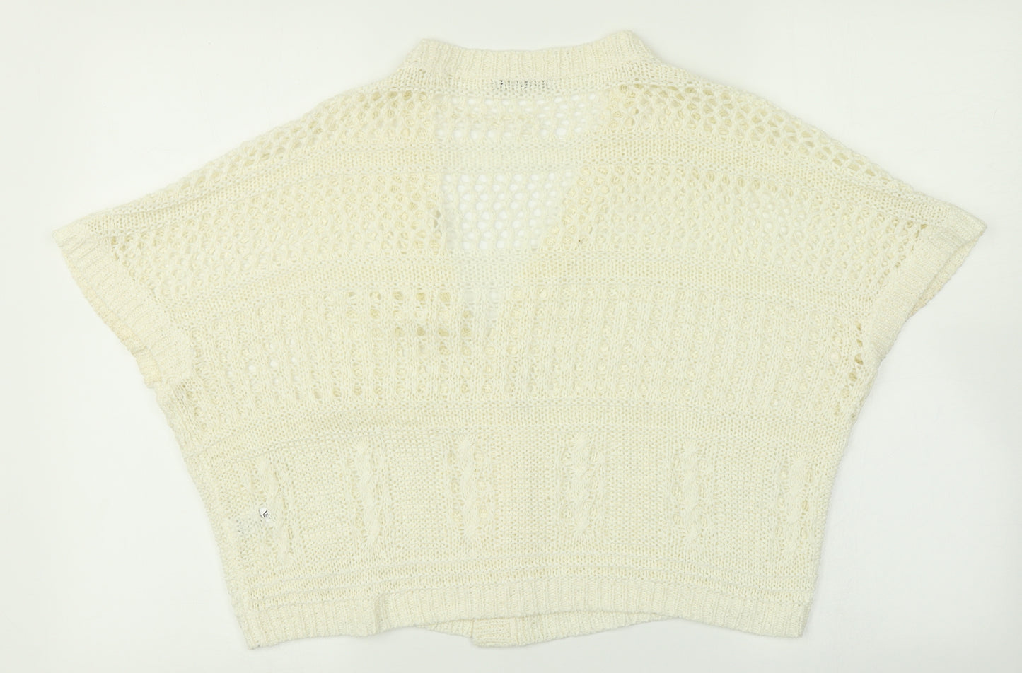 TU Womens Beige   Cardigan Jumper Size 10