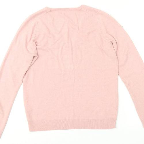 M&S Womens Pink   Pullover Jumper Size 8
