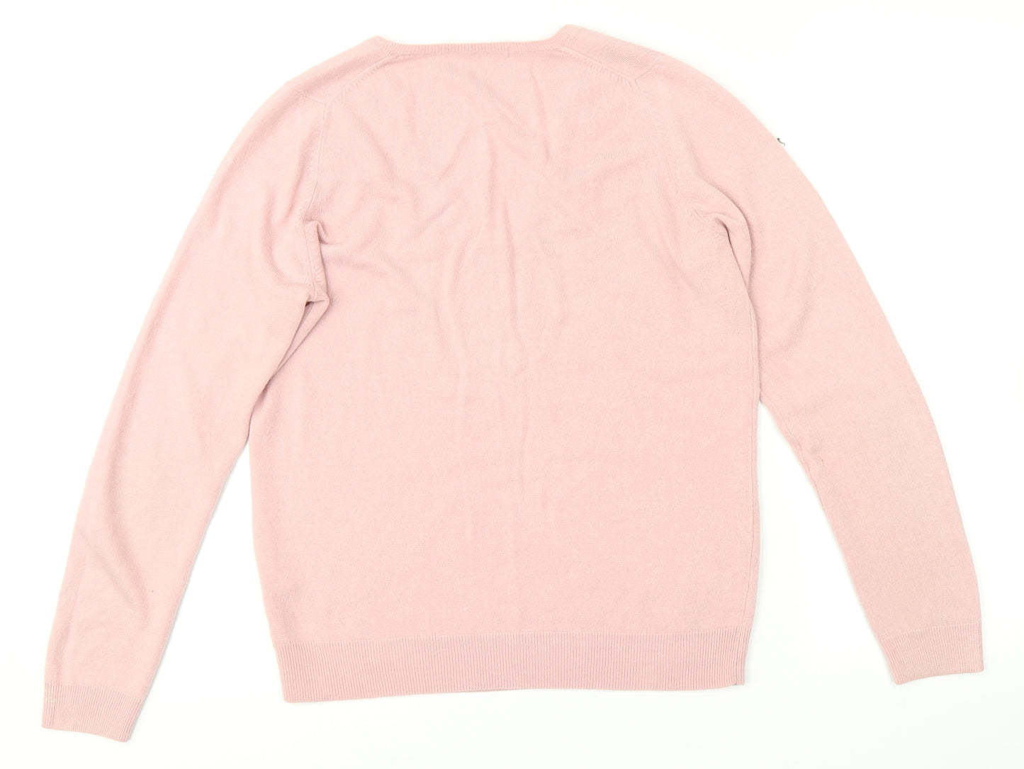 M&S Womens Pink   Pullover Jumper Size 8