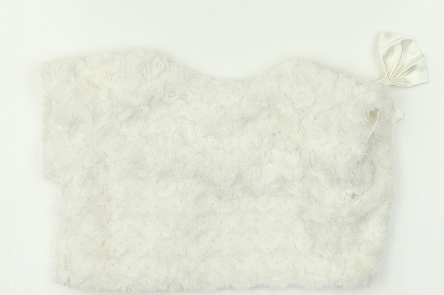 Young Dimension Girls White   Vest Jumper Size 2-3 Years