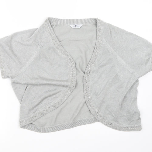 Joanna Hope Womens Grey   Shrug Jumper Size 16