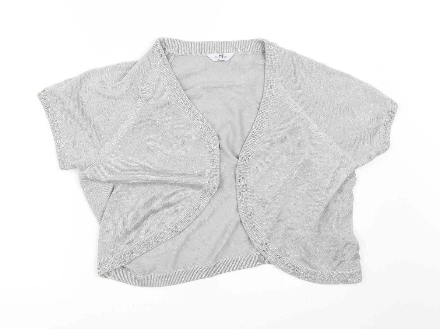 Joanna Hope Womens Grey   Shrug Jumper Size 16