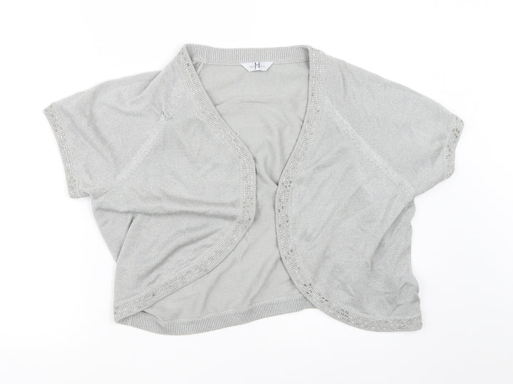 Joanna Hope Womens Grey Shrug Jumper Size 16