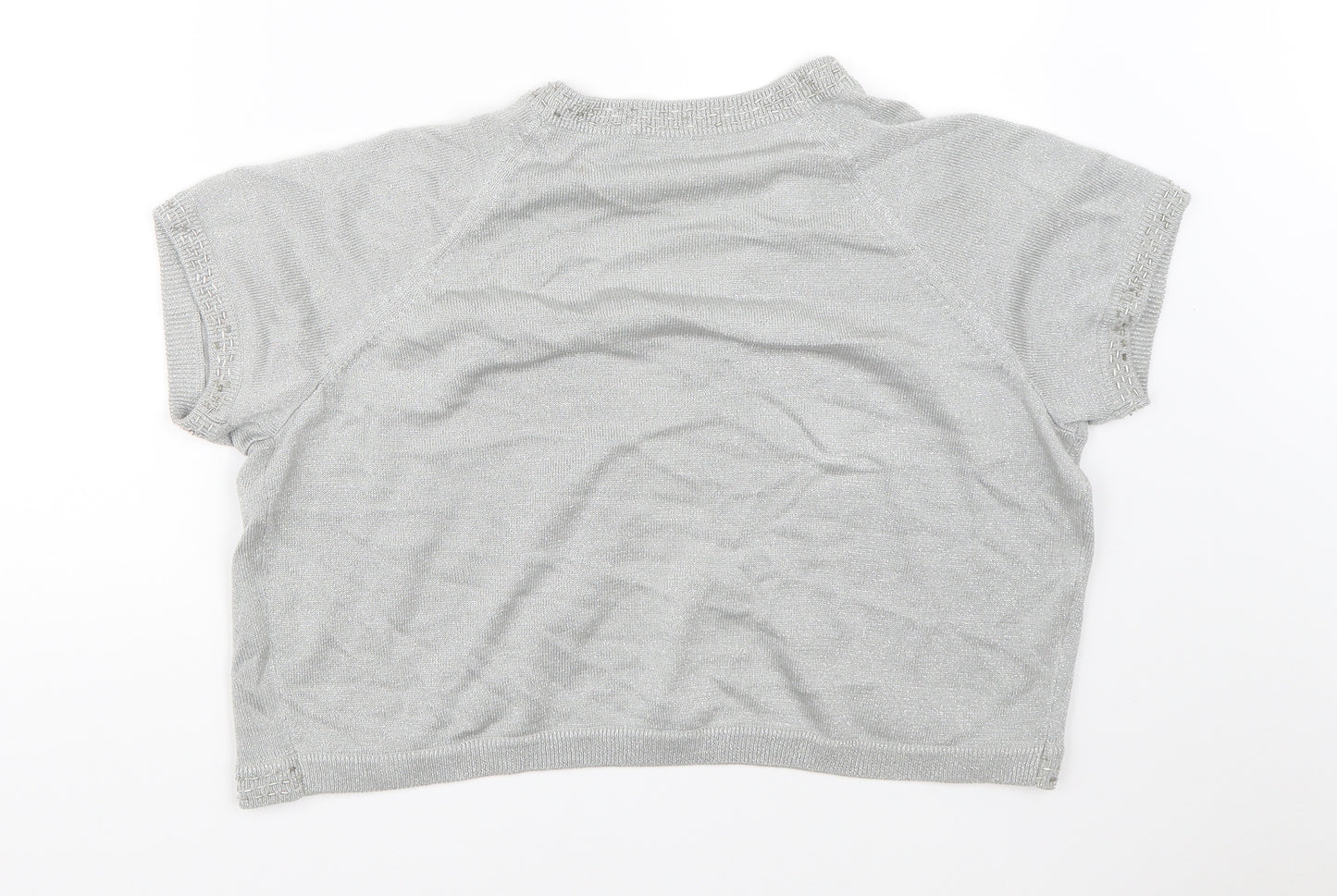 Joanna Hope Womens Grey   Shrug Jumper Size 16