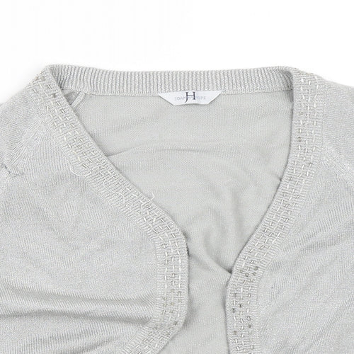 Joanna Hope Womens Grey   Shrug Jumper Size 16