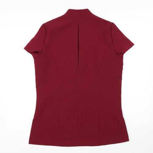 Premier Womens Red   Basic Blouse Size 10