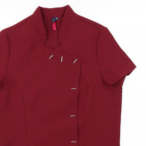 Premier Womens Red   Basic Blouse Size 10