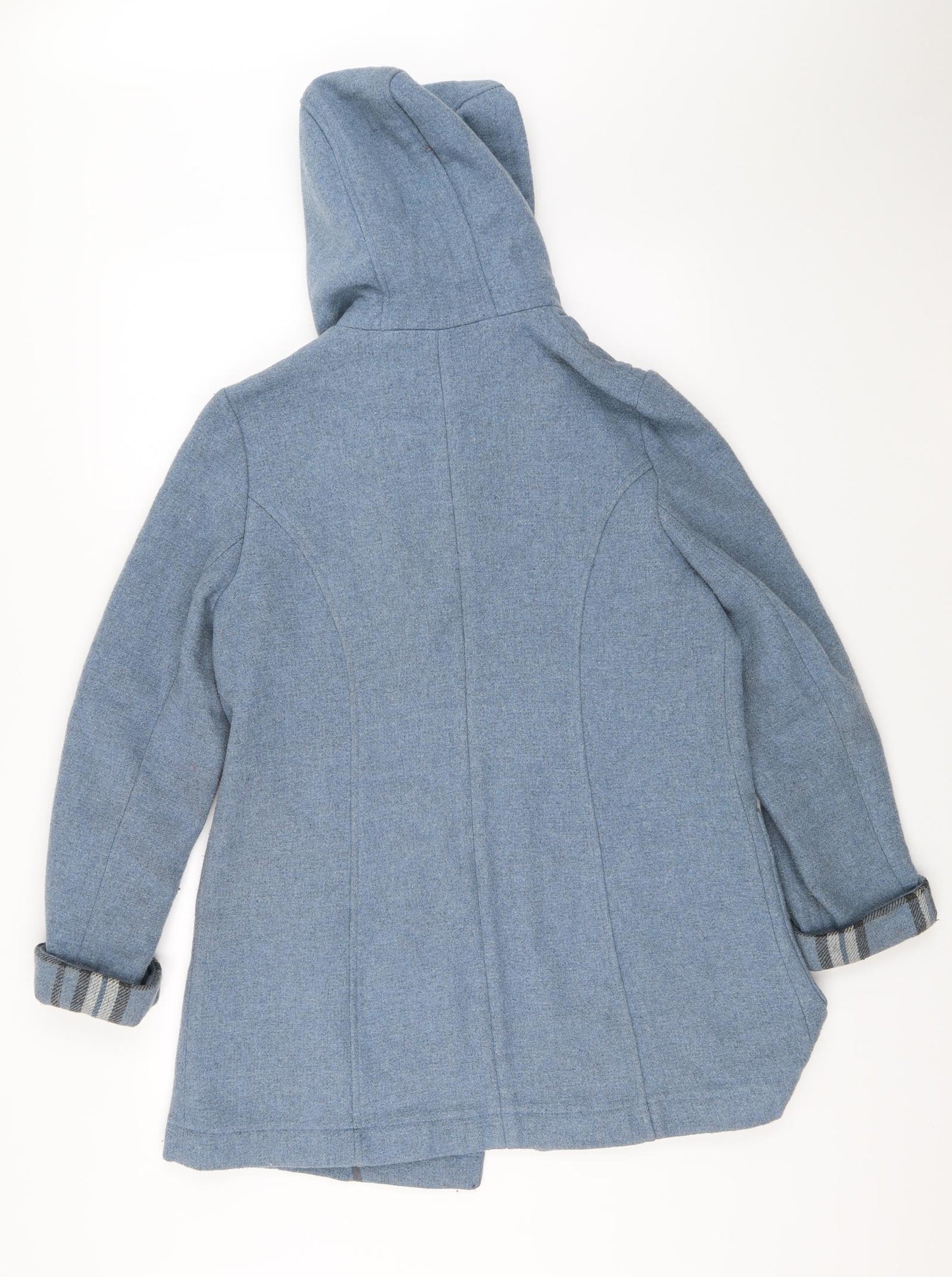 Atmosphere Womens Blue   Overcoat Coat Size 12
