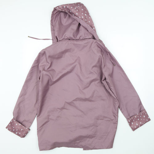 Anne De Lancay Womens Pink   Jacket Coat Size S
