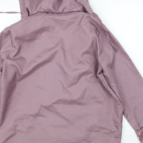Anne De Lancay Womens Pink   Jacket Coat Size S