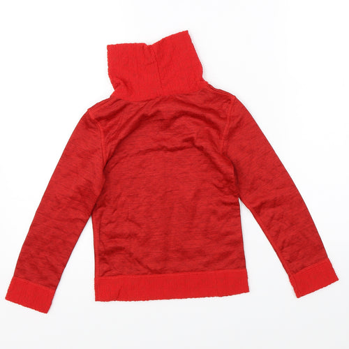Decathalon Boys Red   Basic T-Shirt Size 6 Years