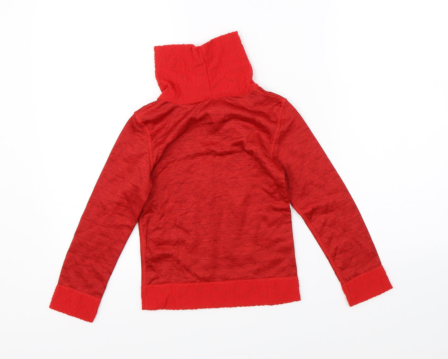 Decathalon Boys Red   Basic T-Shirt Size 6 Years