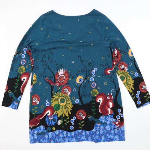 Joe Brown Womens Multicoloured Floral  Jumper Dress  Size 16