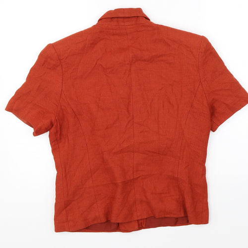 BHS Womens Orange   Jacket Blazer Size 12