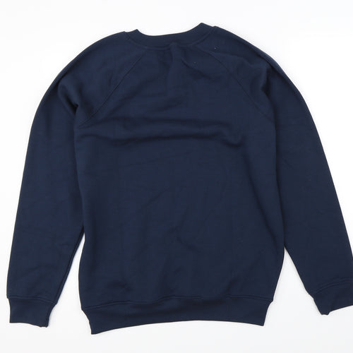 Alexandra Mens Blue   Pullover Sweatshirt Size M