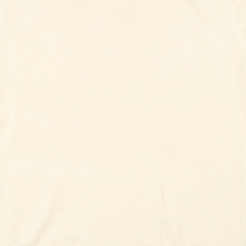 Cashmasoft Womens Beige   Pullover Jumper Size M
