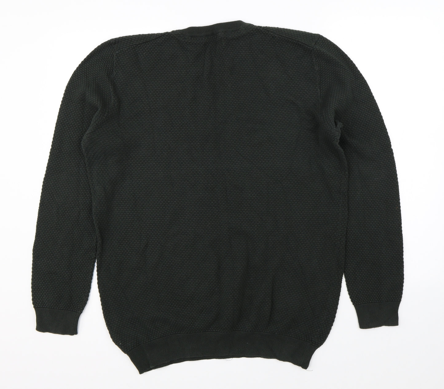 Peacocks Mens Green   Pullover Jumper Size L