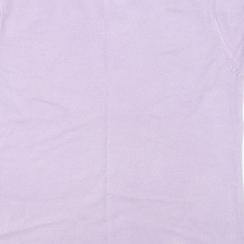 Fay Louise Womens Purple   Basic Blouse Size L