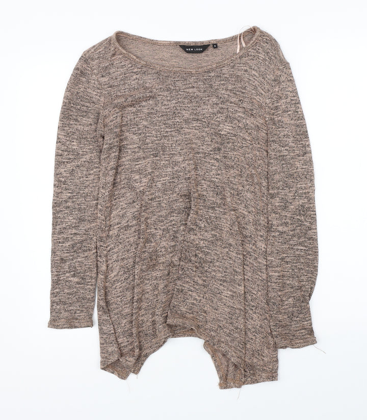 New Look Womens Pink   Pullover Jumper Size 8