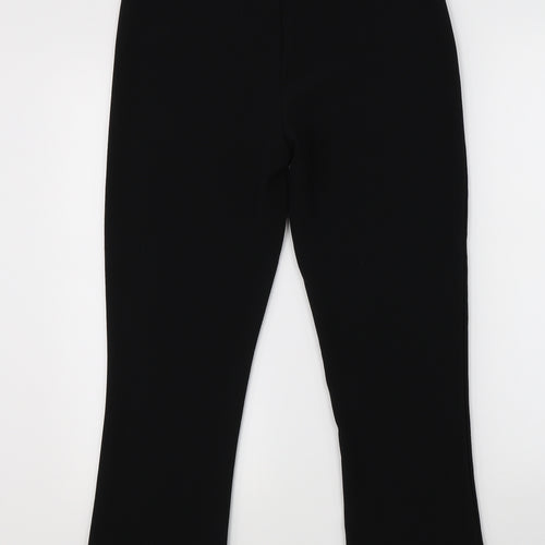 Preworn Womens Black   Dress Pants Trousers Size 12 L24 in