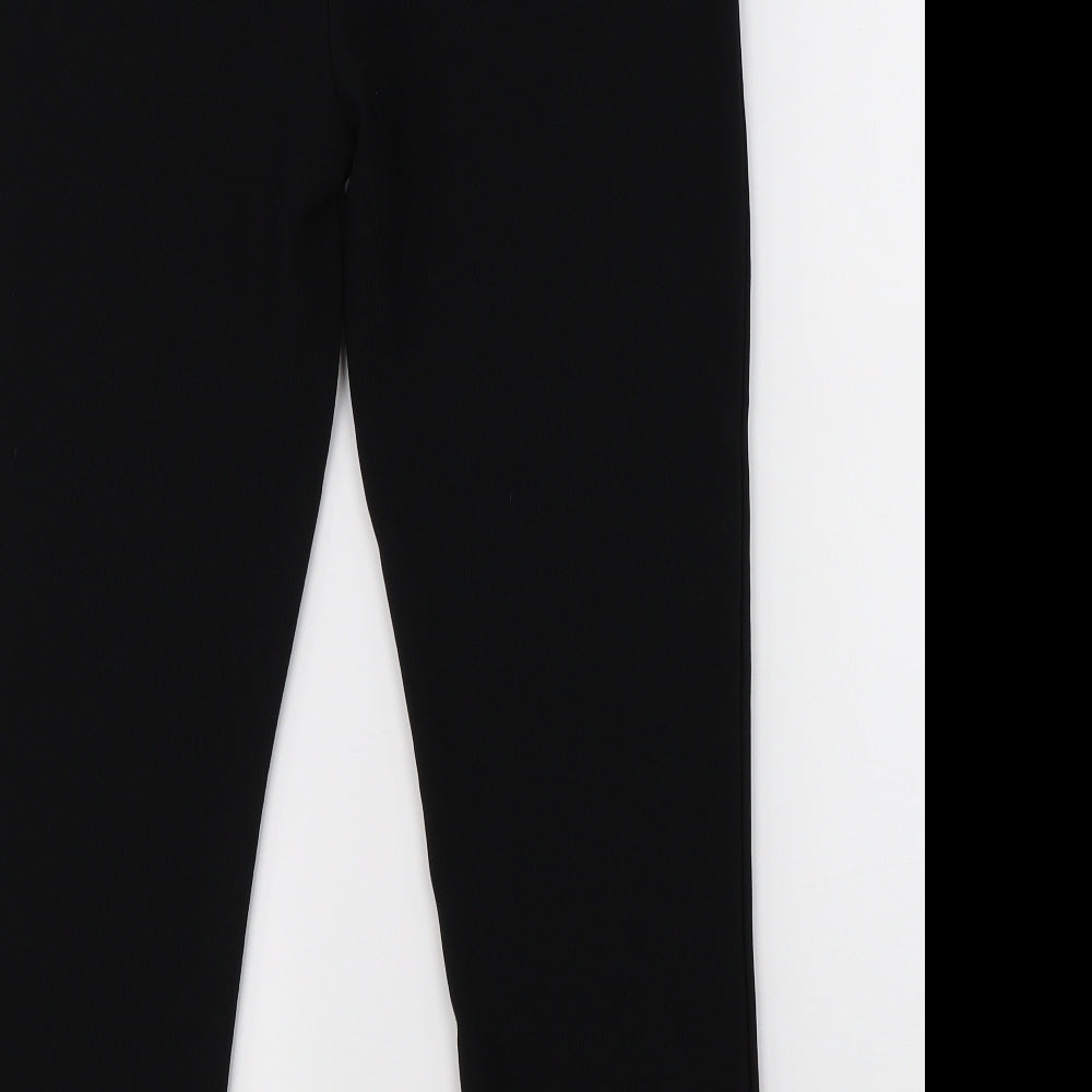 Preworn Womens Black   Dress Pants Trousers Size 12 L24 in