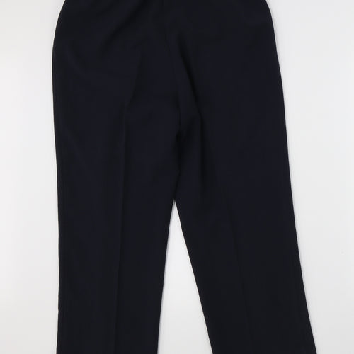Sarah Hamilton Womens Blue   Dress Pants Trousers Size 14 L26 in