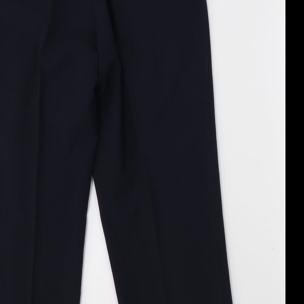 Sarah Hamilton Womens Blue   Dress Pants Trousers Size 14 L26 in