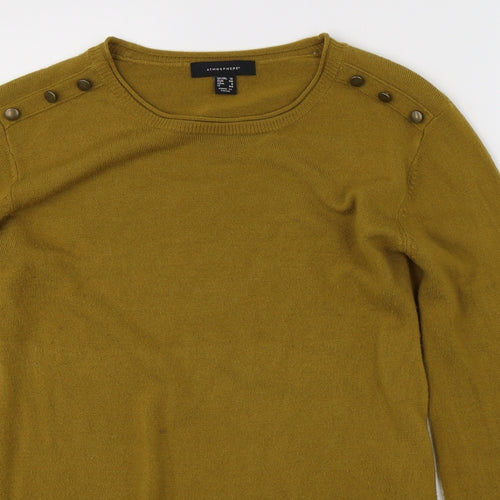 Atmoshpere Womens Yellow   Pullover Jumper Size 12