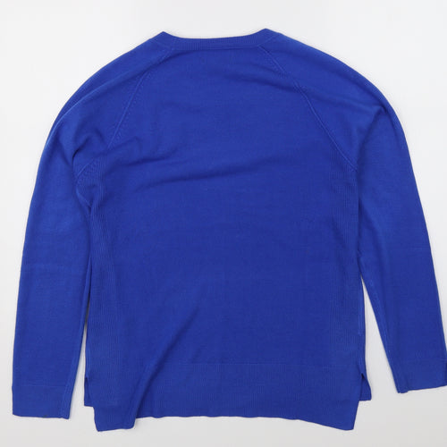 Primark Womens Blue   Pullover Jumper Size S