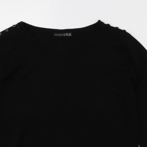 Atmosphere Womens Black   Pullover Jumper Size 12