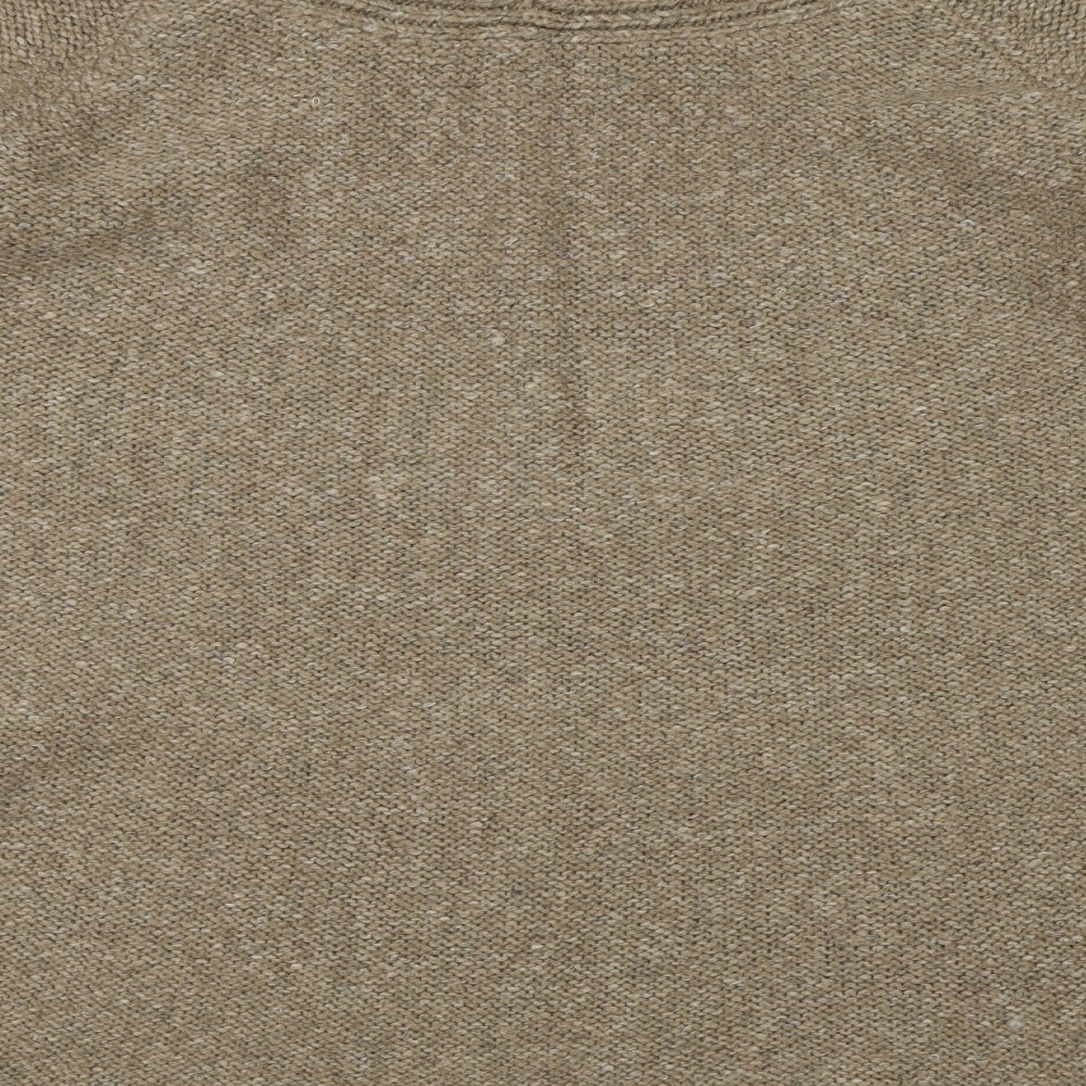 George Womens Beige  Knit Pullover Jumper Size 24