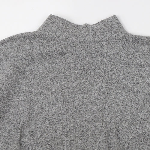 New Look Womens Grey  Knit Pullover Jumper Size M
