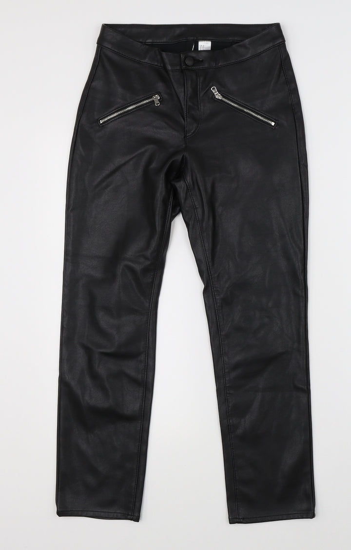 Divided Womens Black   Straight Jeans Size 10 L26 in