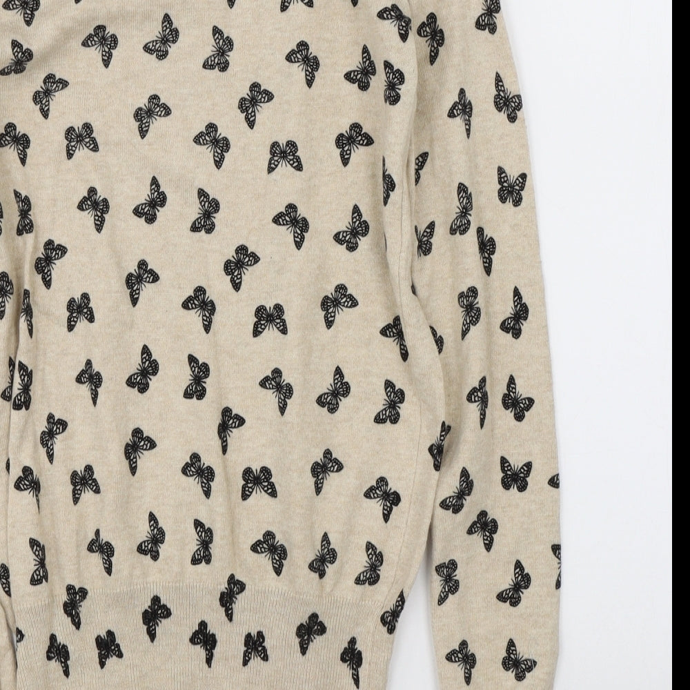 Atmosphere Womens Beige   Cardigan Jumper Size 8