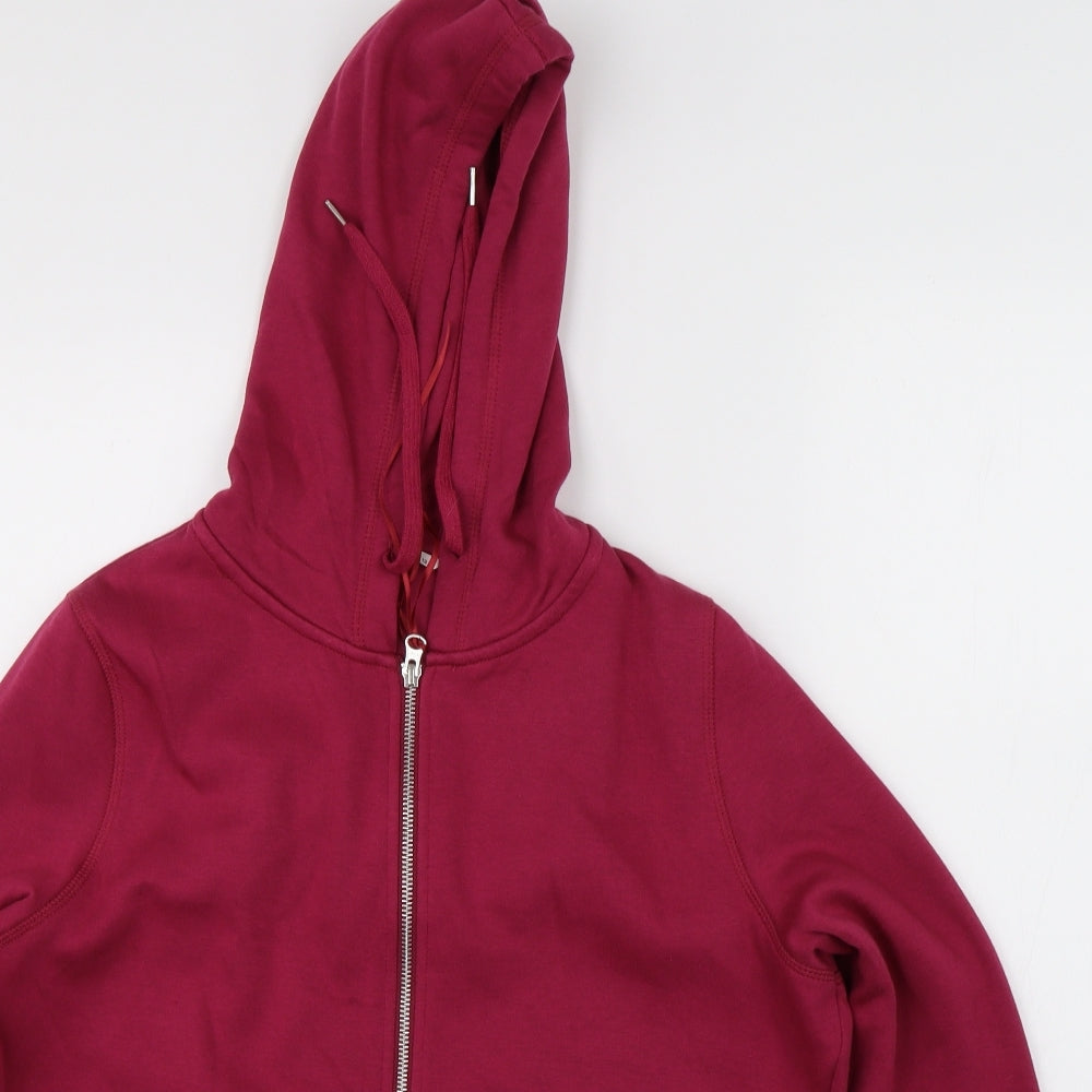TU Womens Pink   Full Zip Hoodie Size 12