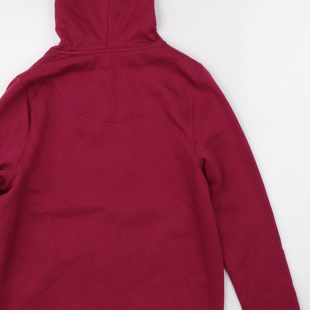 TU Womens Pink   Full Zip Hoodie Size 12