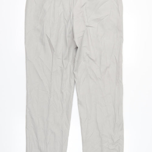 M&S Mens Grey    Suit Trousers Size 34 L32 in