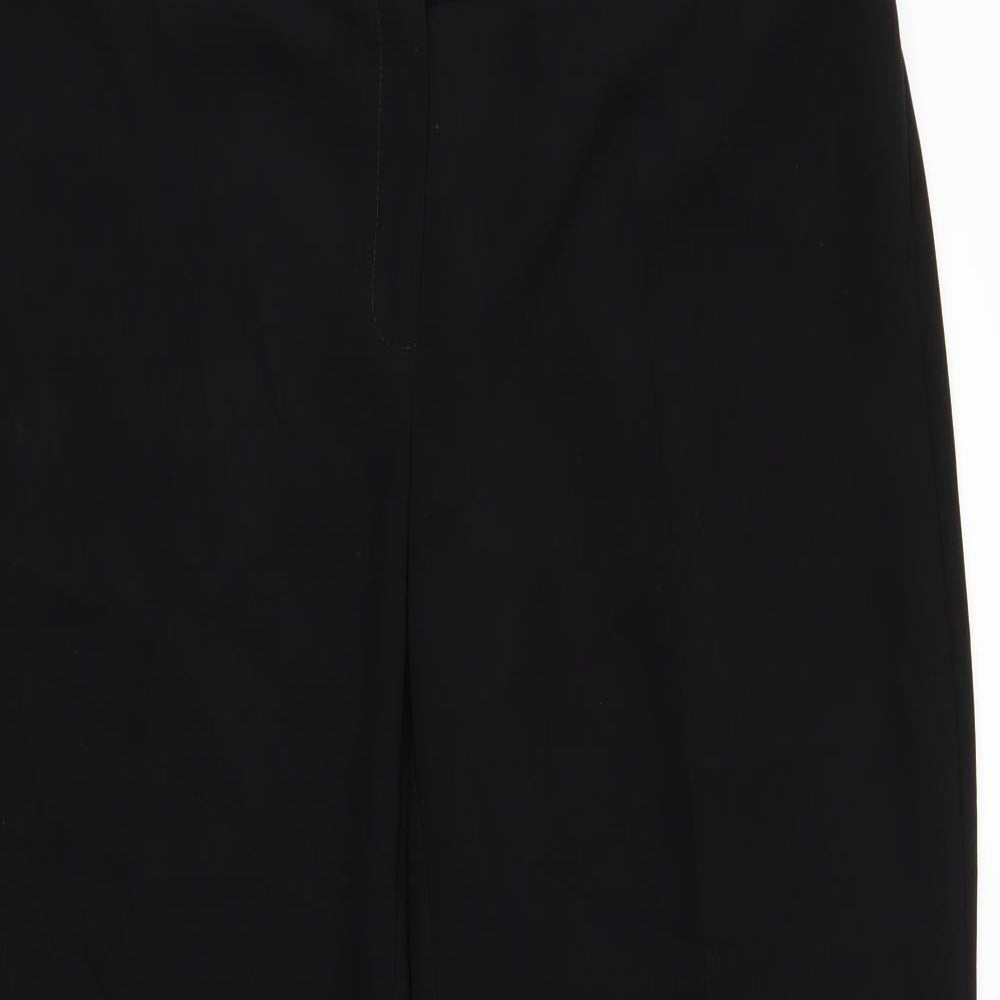 M&S Womens Black   Trouser Suit Suit Trousers Size 16 L30 in