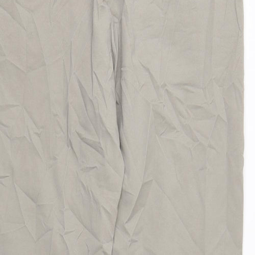 M&S Mens Grey   Chino Trousers Size 34 in L31 in