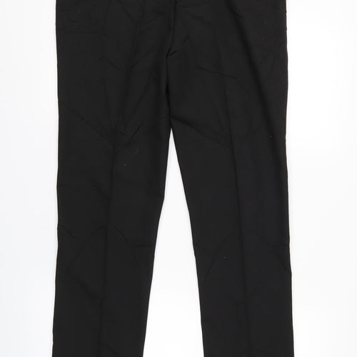 M&S Boys Black    Trousers Size 15-16 Years - School trousers