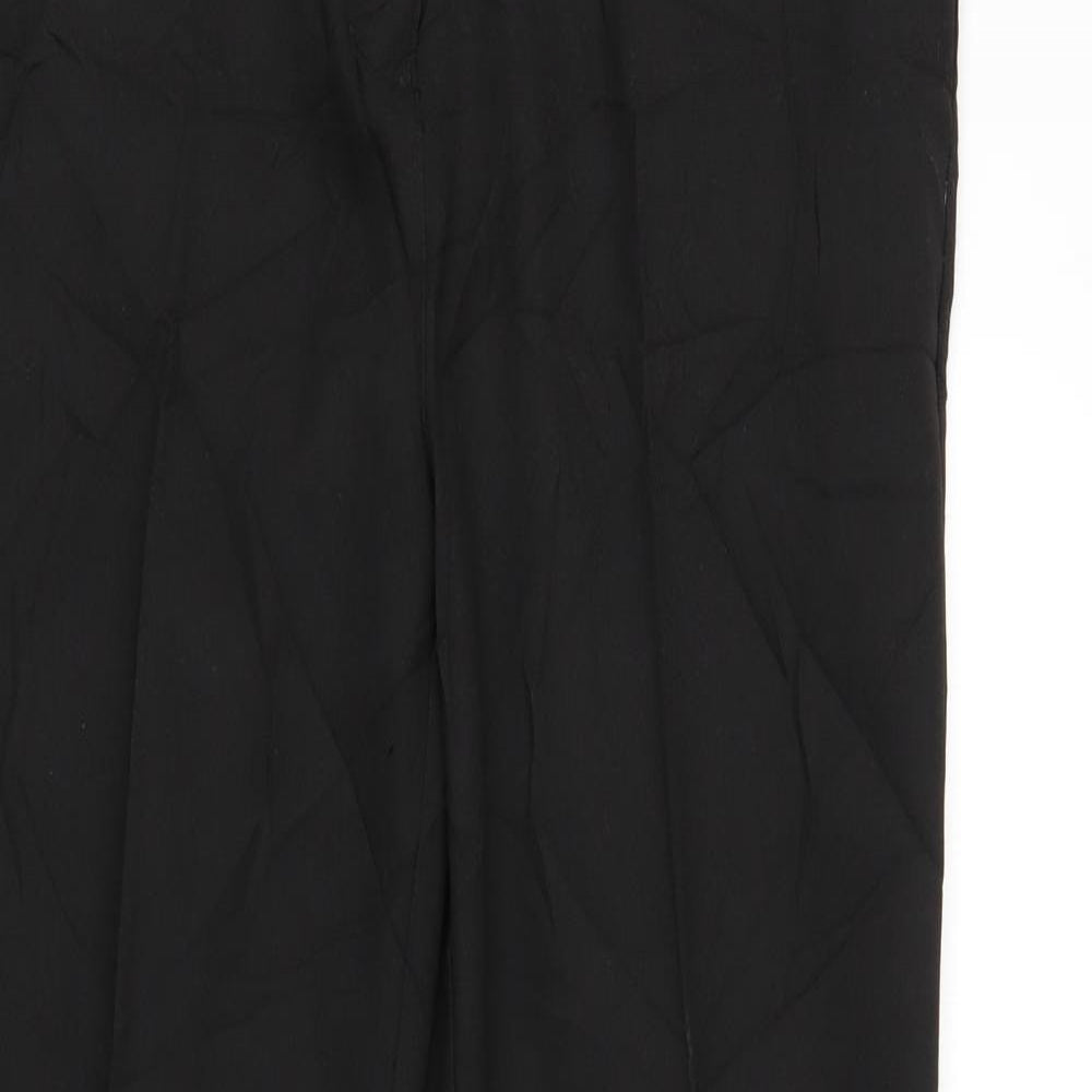 M&S Boys Black    Trousers Size 15-16 Years - School trousers
