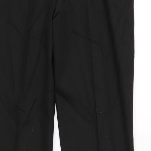 M&S Boys Black    Trousers Size 15-16 Years - School trousers